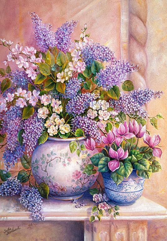 Lilac Flowers, 1500-bitarspussel