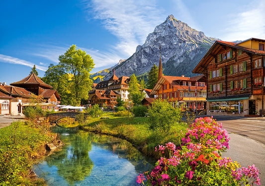 Kandersteg, Switzerland, 500-bitarspussel