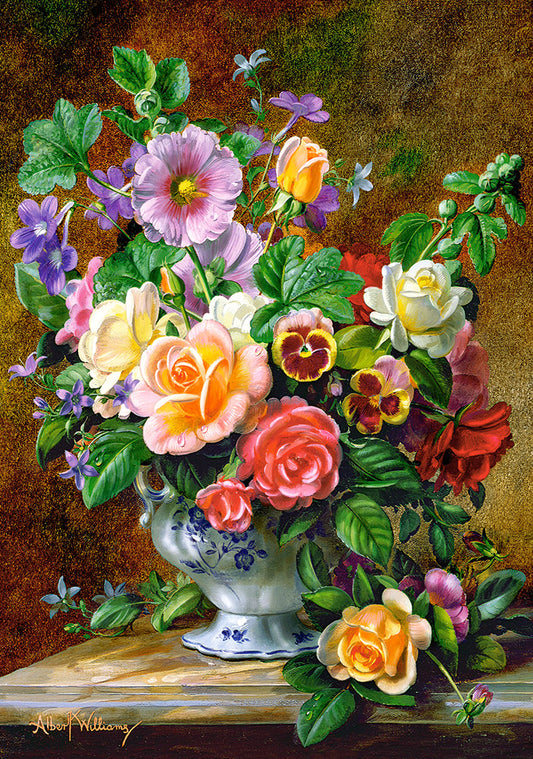 Flowers in a Vase, 500-bitarspussel