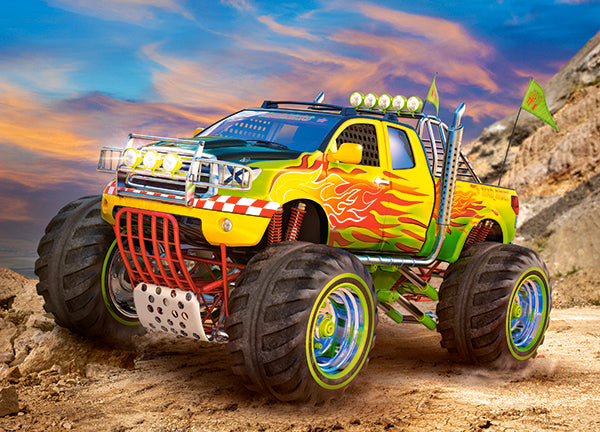 KIDEK pussel - Monster Truck, 260-bitar