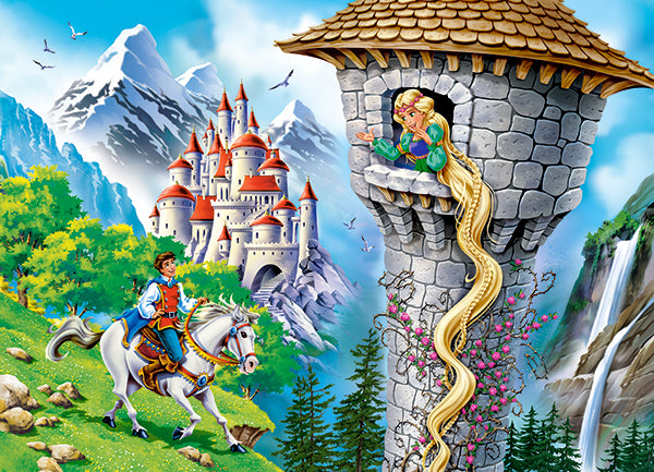 KIDEK pussel - Rapunzel, 260-bitar