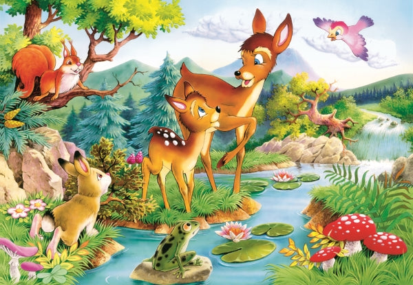 Little deers, 120-bitarspussel