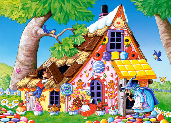 KIDEK pussel - Hansel and Gretel, 120-bitar