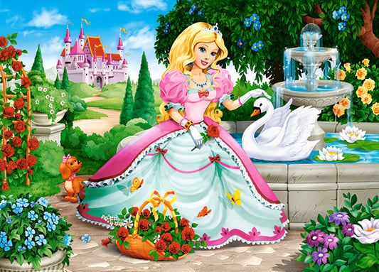 Princess with Swan, 60-bitarspussel
