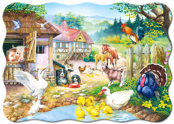 KIDEK pussel - Farm, 30-bitar