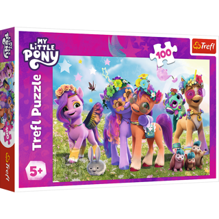 KÄRNAN, PUSSEL, TREFL - 100 BIT MY LITTLE PONY