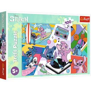 KÄRNAN, PUSSEL, TREFL - 100 BIT LILO & STICH MEMORIES