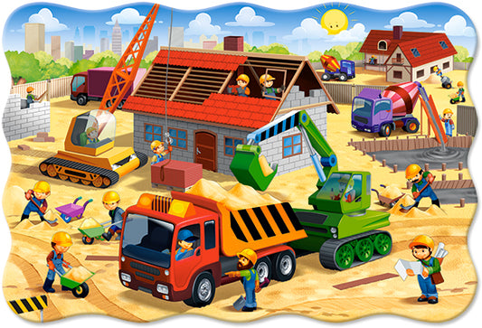 House in Construction, 20-bitarspussel
