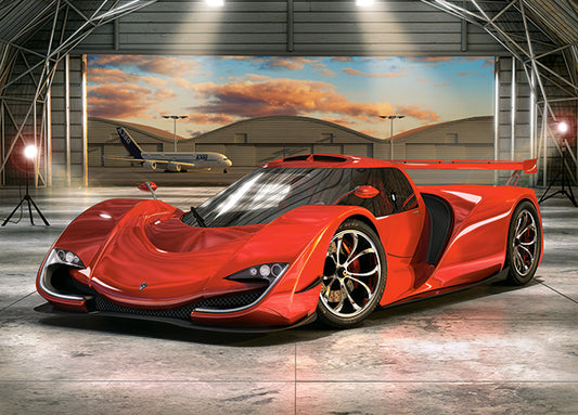 Concept Car in Hangar, 60-bitarspussel