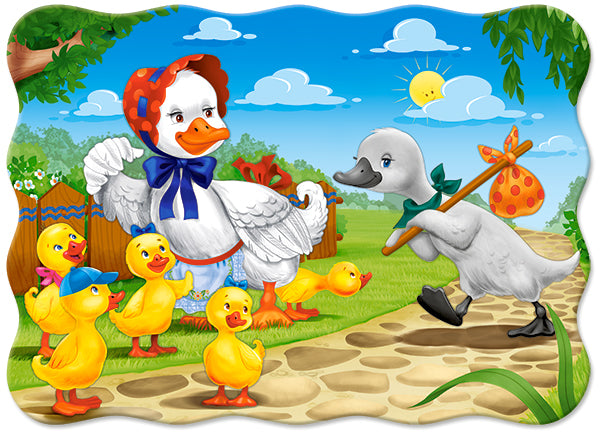 KIDEK pussel - The Ugly Duckling, 30-bitar