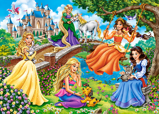 Princesses in Garden, 180-bitarspussel