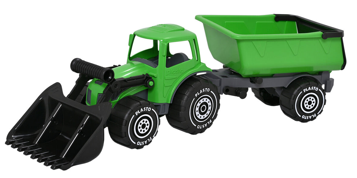 Tactic Plasto traktor med frontlastare