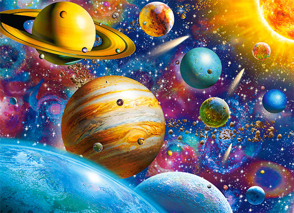 KIDEK pussel - Solar System Odyssey, 100-bitar