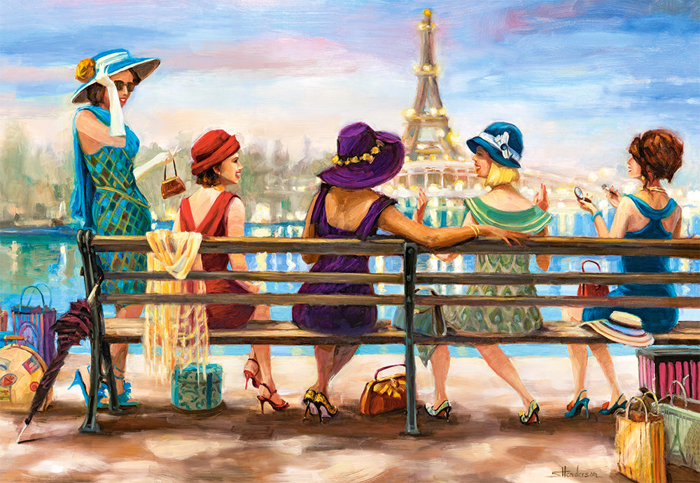 KIDEK pussel - Girls Day Out, 1000-bitar