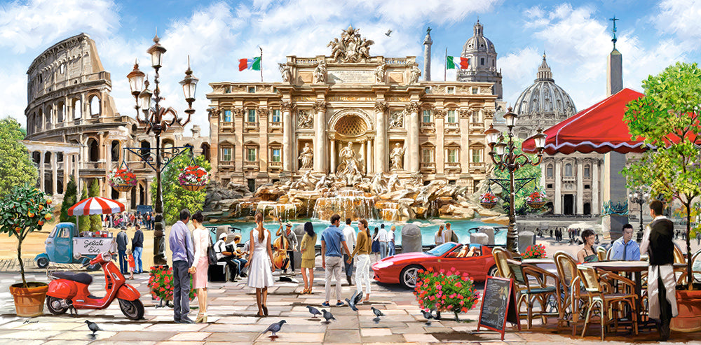 KIDEK pussel - Splendor of Rome, 4000-bitar
