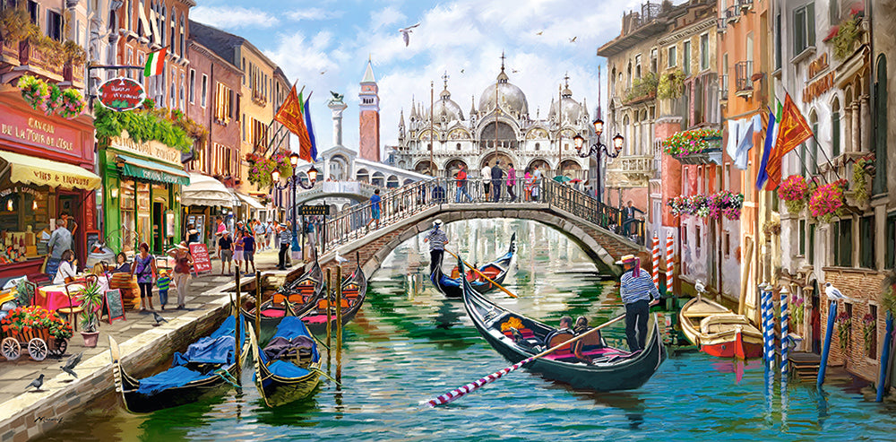 KIDEK pussel - Charms of Venice, 4000-bitar