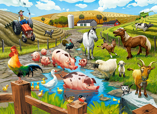 Life on the Farm, 70-bitarspussel