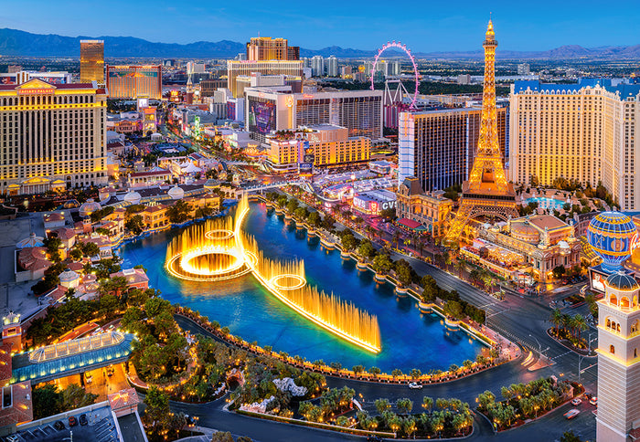 KIDEK pussel - Fabulous Las Vegas, 1500-bitar