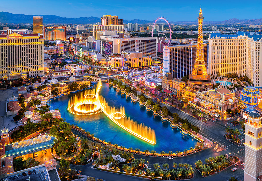 KIDEK pussel - Fabulous Las Vegas, 1500-bitar