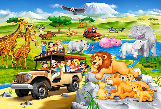 Safari Adventure, 40-bitarspussel
