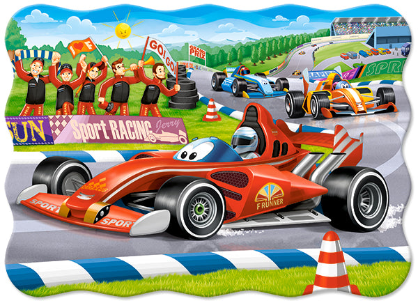 KIDEK pussel - Racing Bolide, 30-bitar