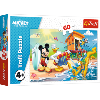 KÄRNAN, PUSSEL, TREFL - 60 BIT DISNEY MICKEY MOUSE