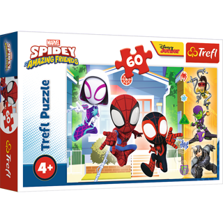 KÄRNAN, PUSSEL, TREFL - 60 BIT MARVEL SPIDEY