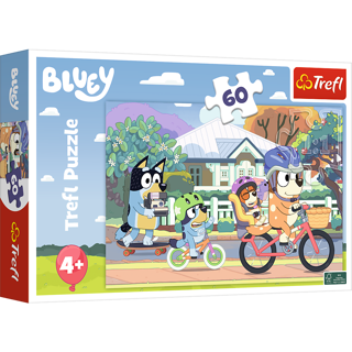 KÄRNAN, PUSSEL, TREFL - 60 BIT HAPPY BLUEY
