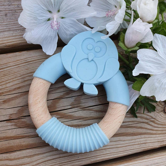 Summerville organic Teether i trä och silikon