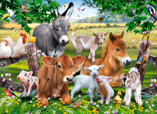 On the Farm, 100-bitarspussel