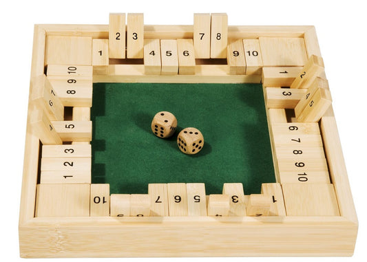 Bamboo Game - Shut the box för 4 spelare