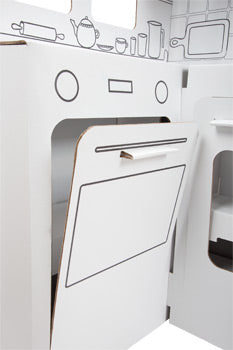 small foot Barnkök av kartong