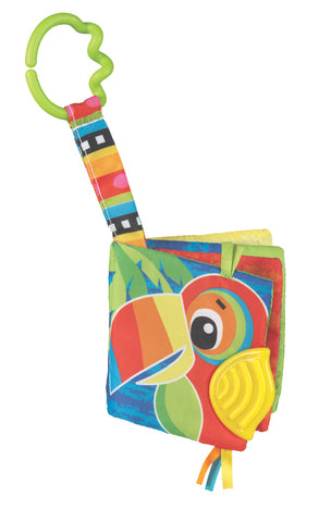 Playgro - Playgro Jazzy Jungle Teether Book 3m+