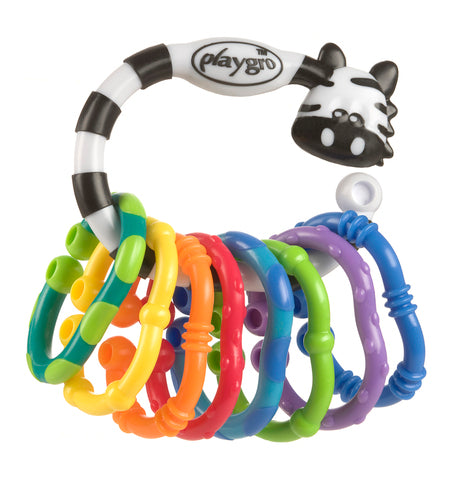 Playgro - Playgro Zebra 9 links pack 3m+