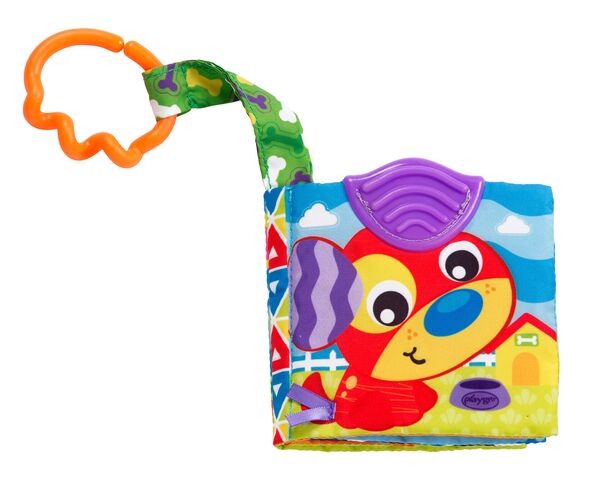 Playgro - Playgro A Day At The Farm Teether Book 0m+