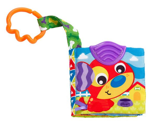 Playgro - Playgro A Day At The Farm Teether Book 0m+