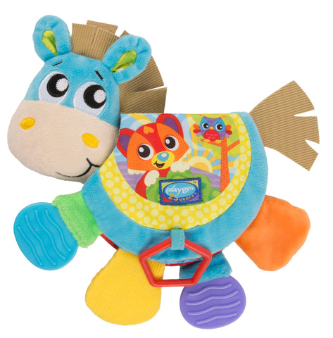Playgro - Playgro Musical Clip Clop Teether Book 3m+