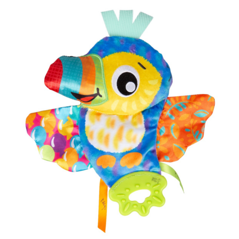 Playgro - Playgro Crinkle Blankie Tamika Toucan 0m+
