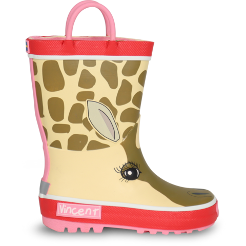 Vincent - Gummistövel Giraffe
