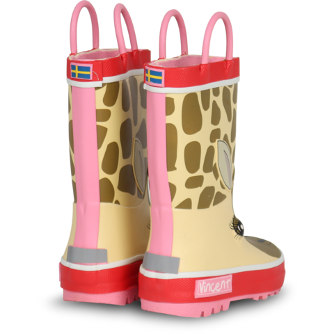 Vincent - Gummistövel Giraffe