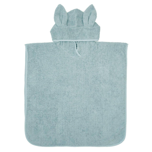 Summerville organic Ekologisk Badponcho Kanin Isblå