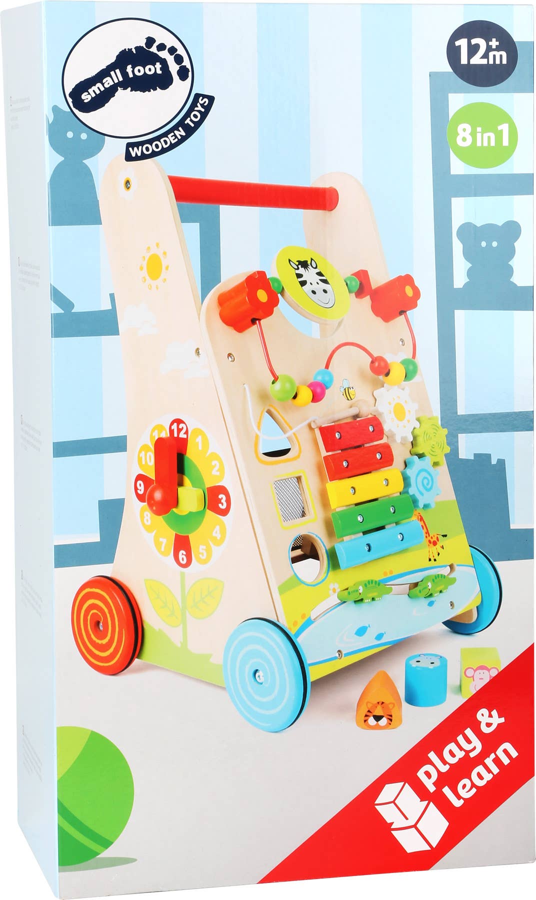 small foot small foot Blumenwiese Baby Walker | Baby Walker | Trä
