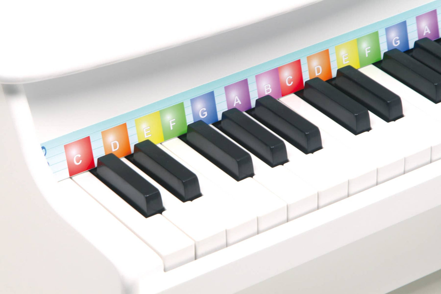 small foot Piano vit | musikinstrument | trä