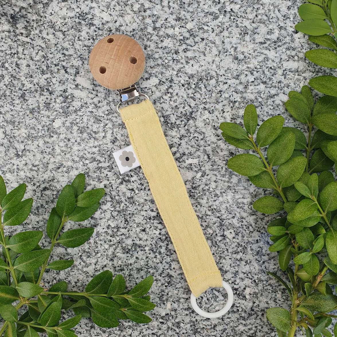 Summerville Nappklämma Muslin Solgul