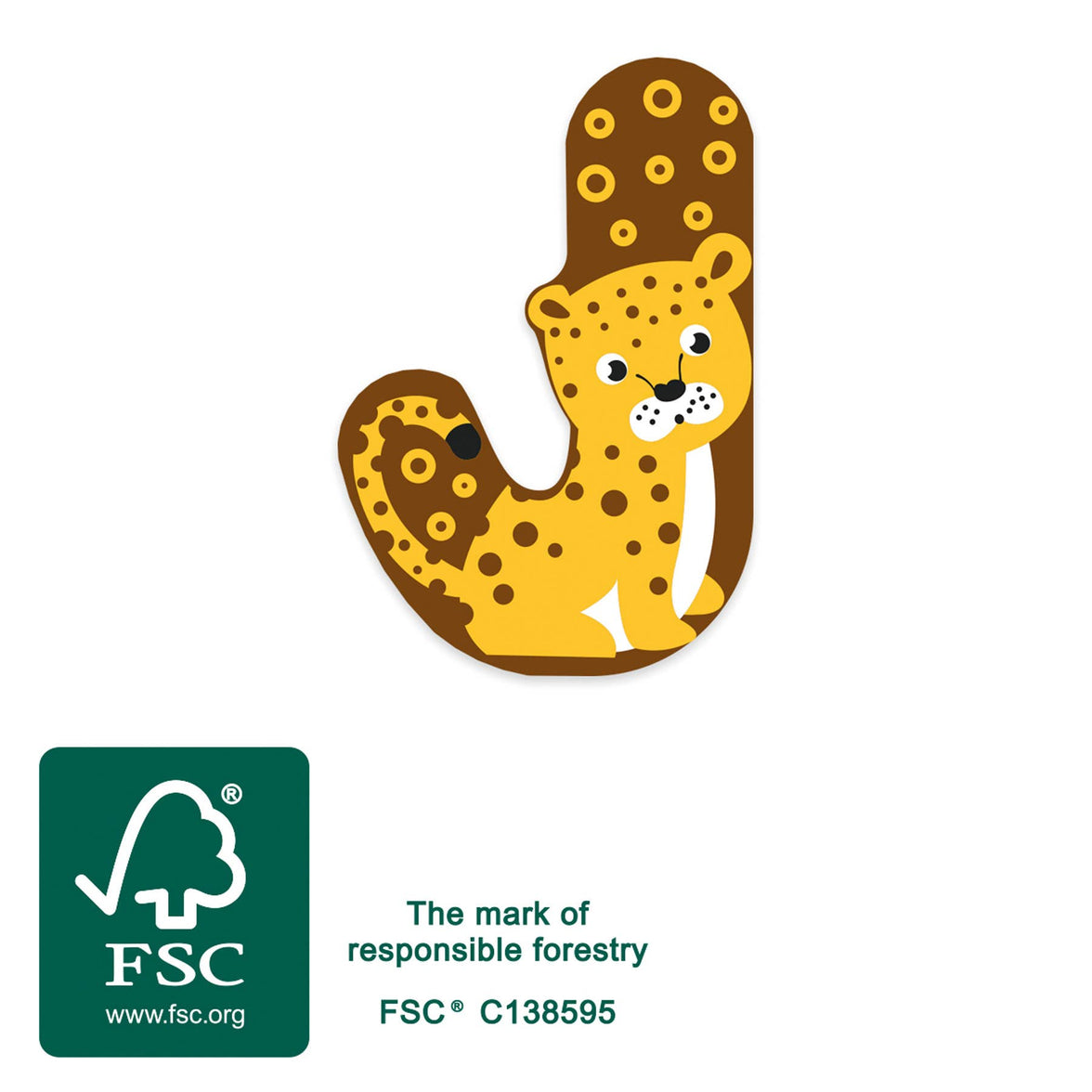 small foot Träbokstäver ABC