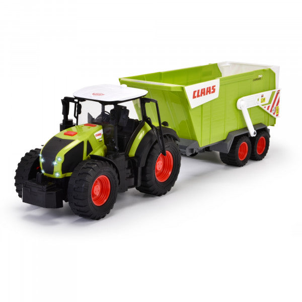 Dickie Toys CLAAS Traktor med Trailer