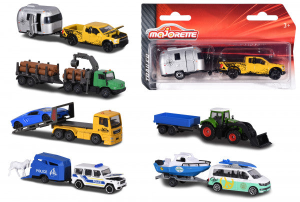 MAJORET - Trailer Assortment, 6-asst.