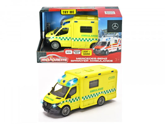 Majorette Grand Series - Mercedes-Benz Sprinter Norsk Ambulans