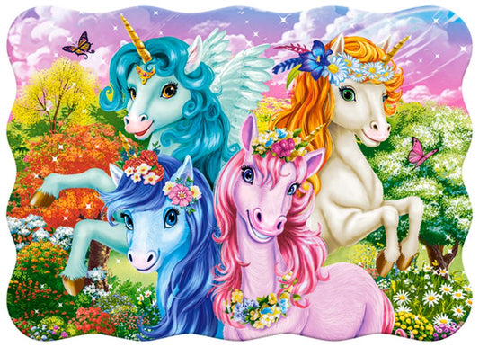Cute Unicorns Selfie, 30-bitarspussel