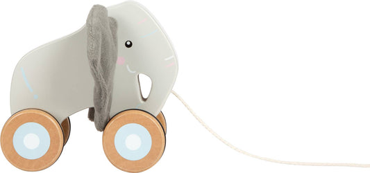 small foot Dragdjur elefant med prasselöron | Motorik | Trä